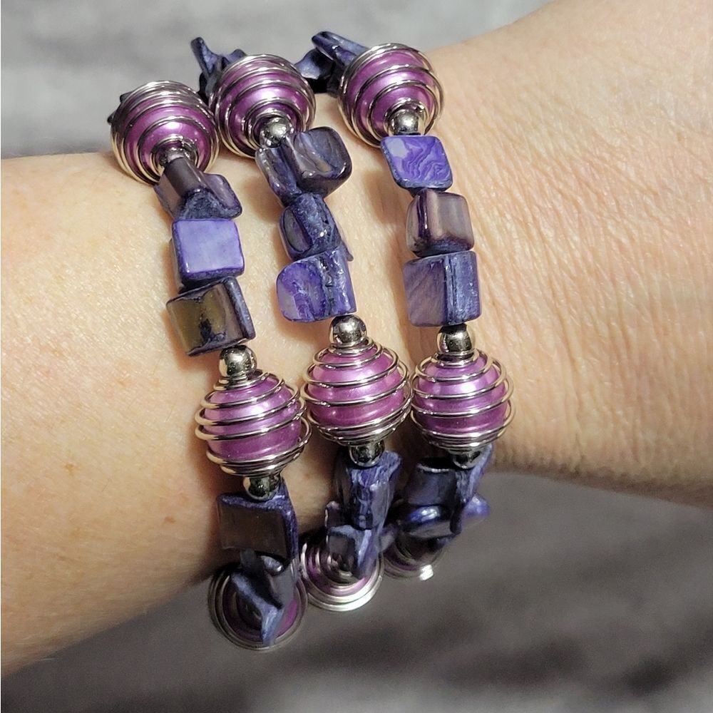 Set of 2 Wrap Bracelets - Picture 8 of 9